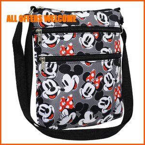 Compact Crossbody Bag with Adjustable Strap, Multiple Pockets, Durable Polyester